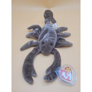 BEANIE BABY Stinger the Scorpion DOB 9/29/97 w/hang tag protector